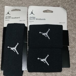 Jodan Dri-fit Headband & Dri-fit Wrostband.